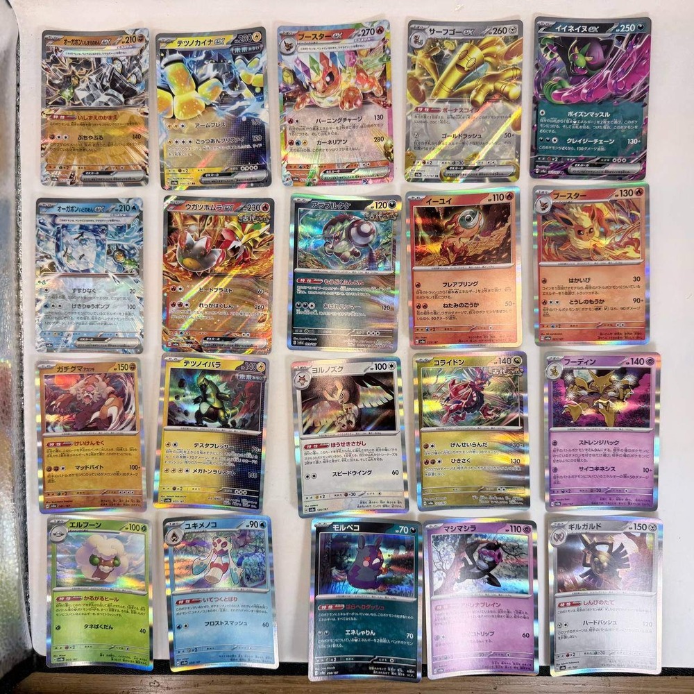 20 Pokemon TCG Japanese Card Lot SV6a Night Wanderer Ogerpon ex Iron Hands ex AR